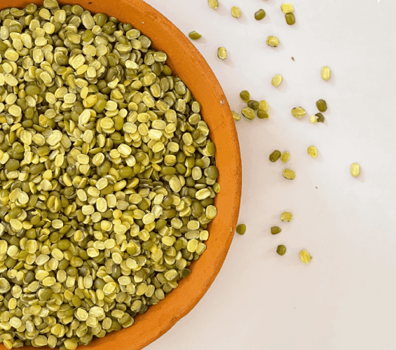 Moong Dal With Skin - Premium organic Pulses from Swastik Organics